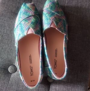 TOMS Candy pink California palm
